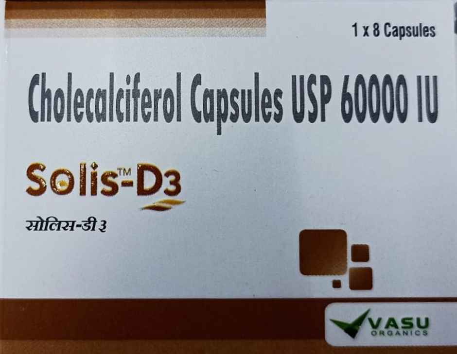 Solis-D3 Vitamin D3 Capsule