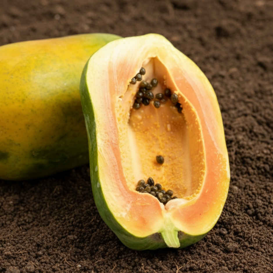 Organically Grown Papaya