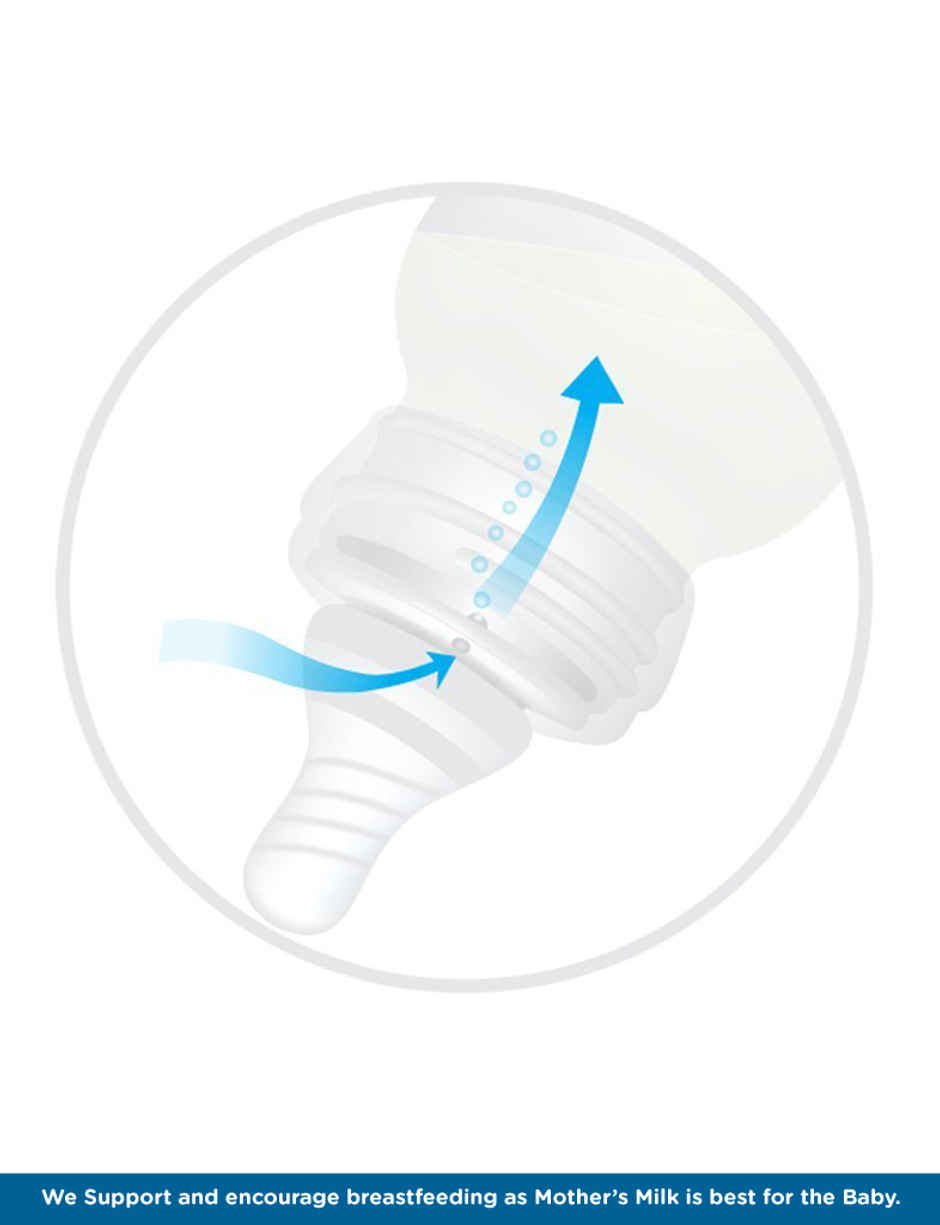 Mee Mee Anti-Colic Easy Flo Silicone Teat Medium