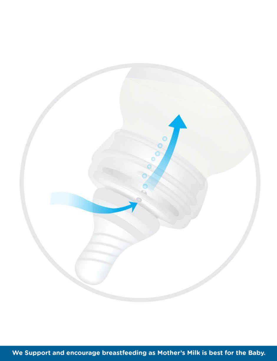 Mee Mee Anti-Colic Easy Flo Silicone Teat Large