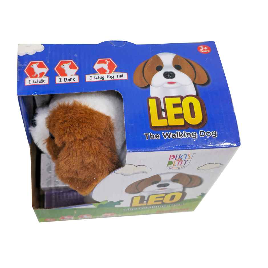 Hamleys Pugs At Play Walking Dog Leo