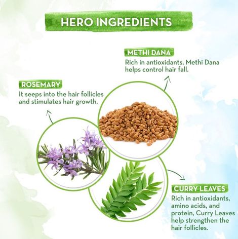 Mamaearth Rosemary Hair Growth Oil With Rosemary & Methi Dana