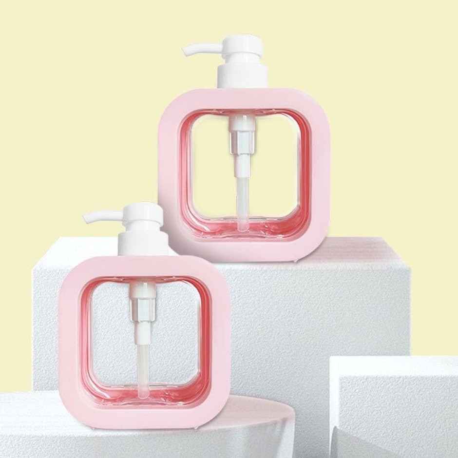 Perpetual Handwash Soap Dispenser Bottle for Wash Basin | Pink