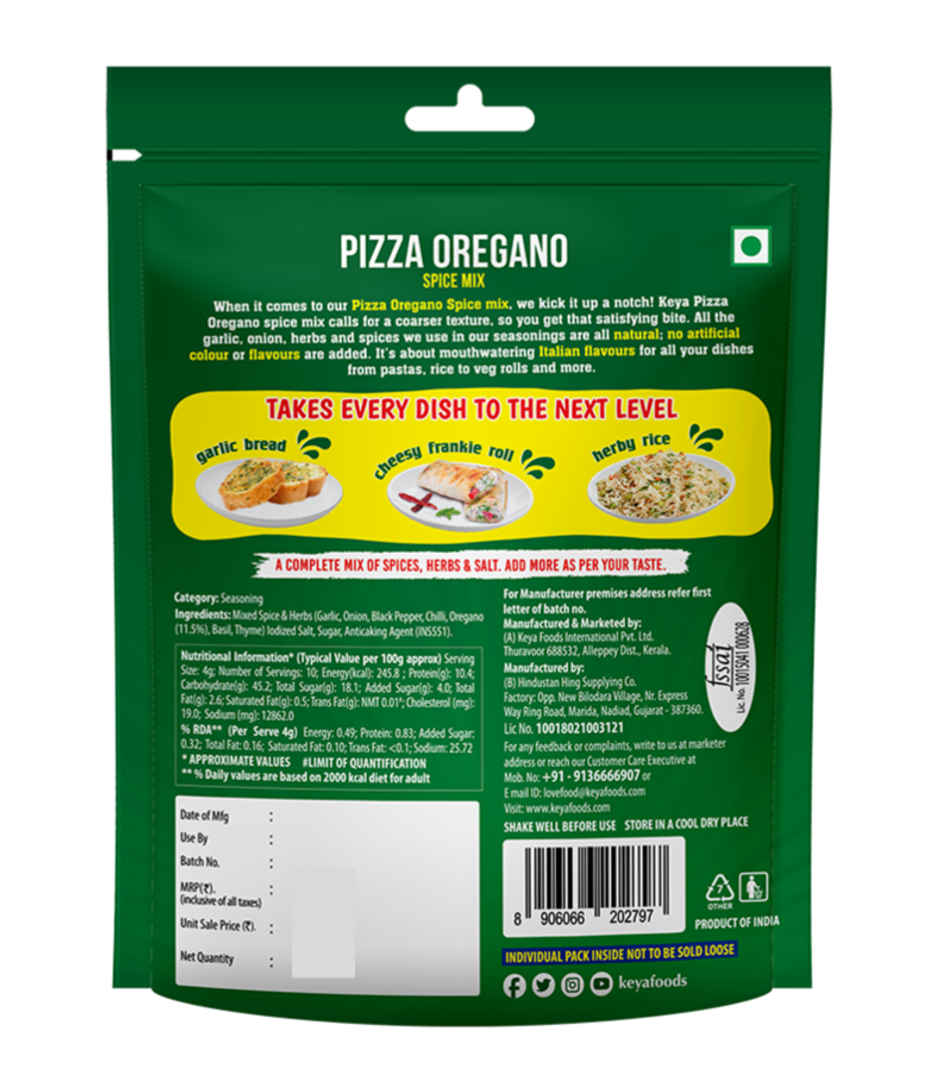Keya Pizza Oregano Spice Mix Multipack