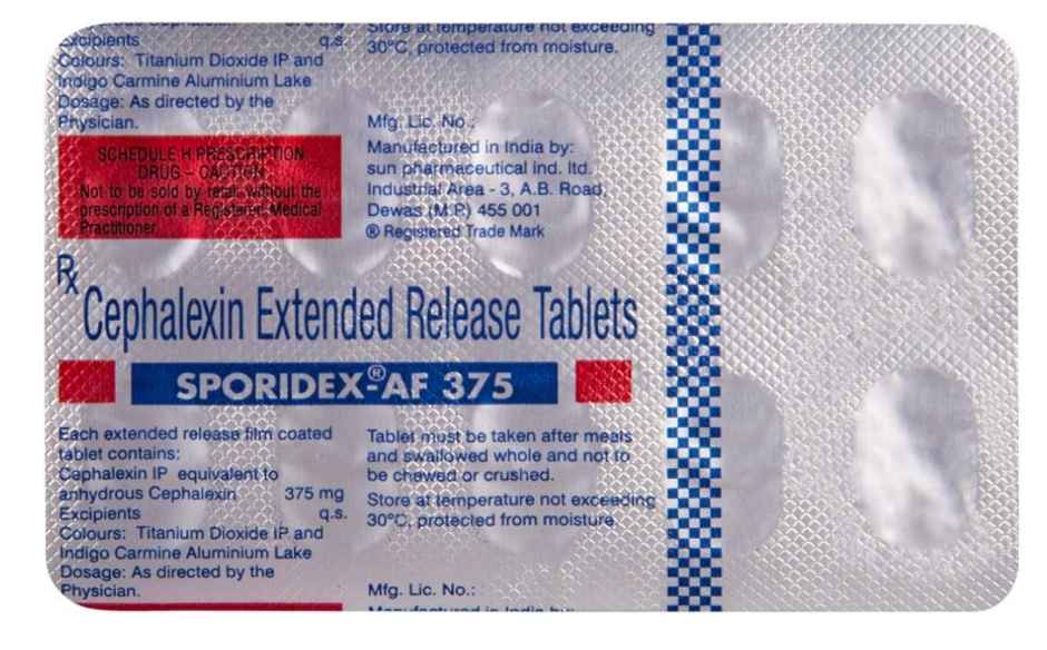 Sporidex-AF 375 Tablet ER