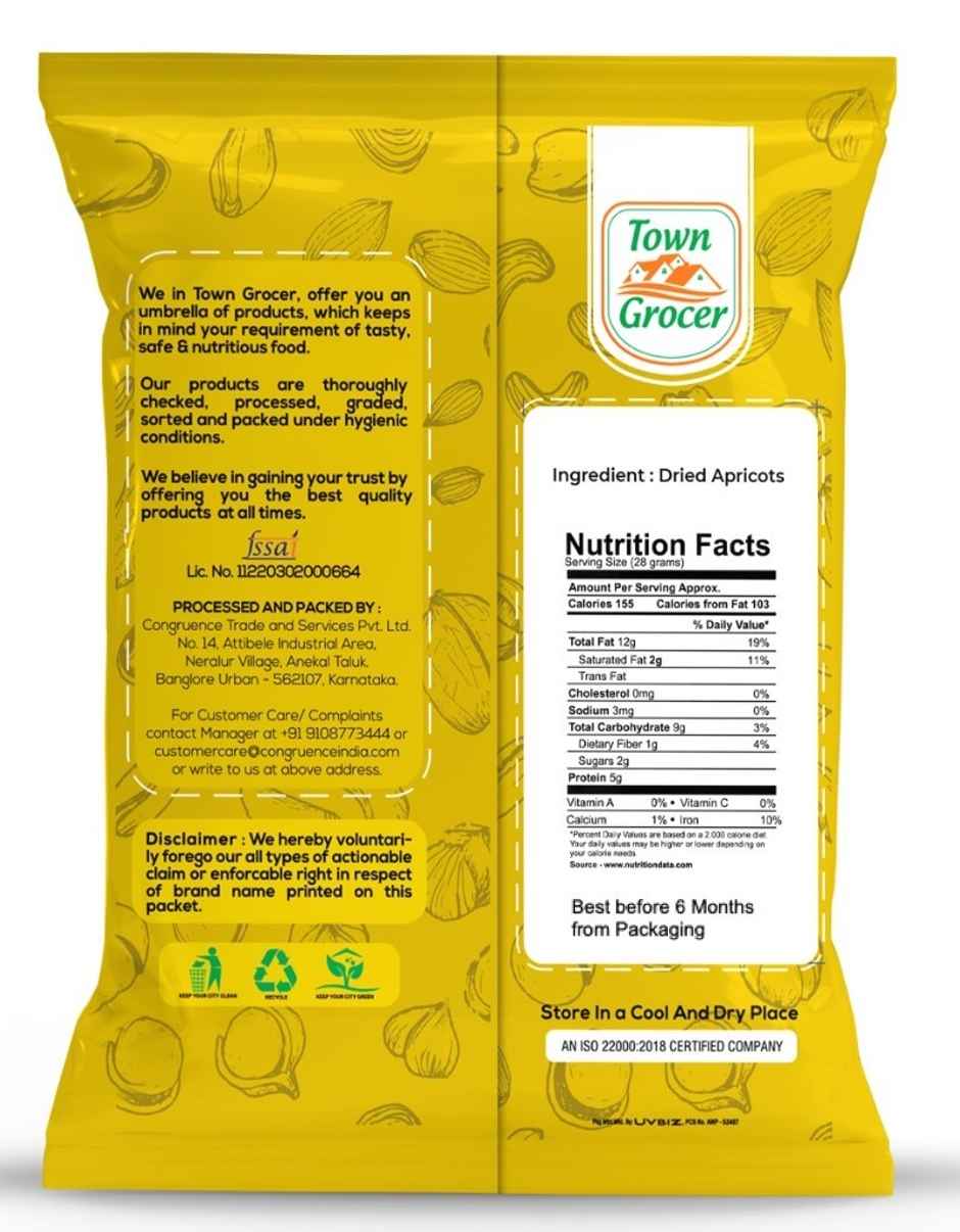 Town Grocer Dried Apricots