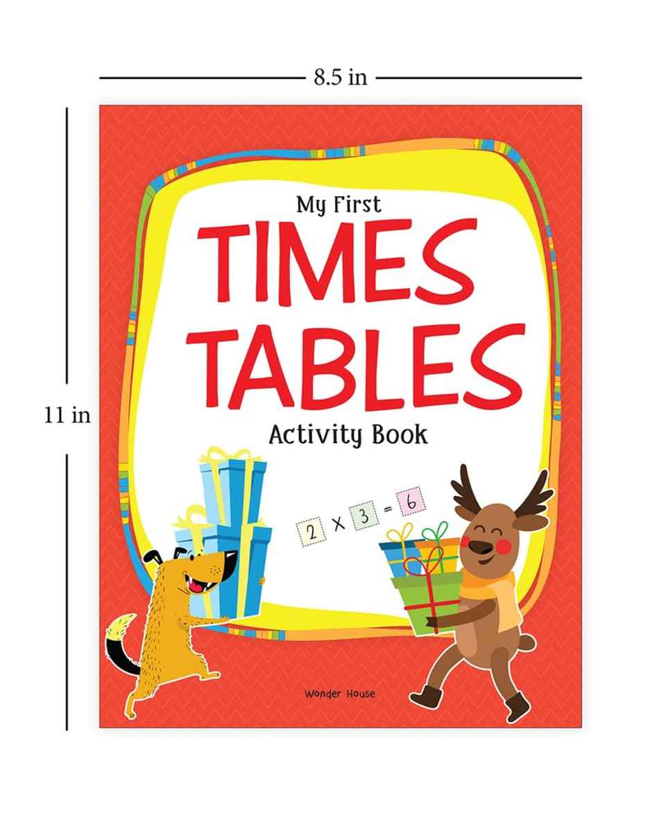 My First Times Tables Activity Book Multiplication Tables from 1 - 20 for Children