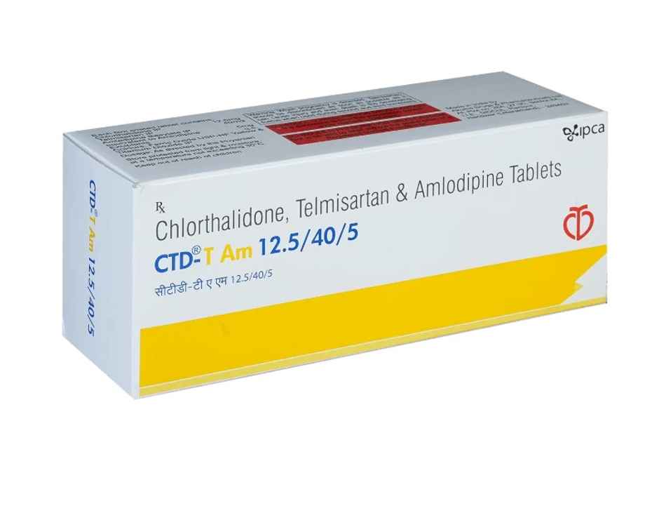 CTD-T Am 12.5/40/5 Tablet