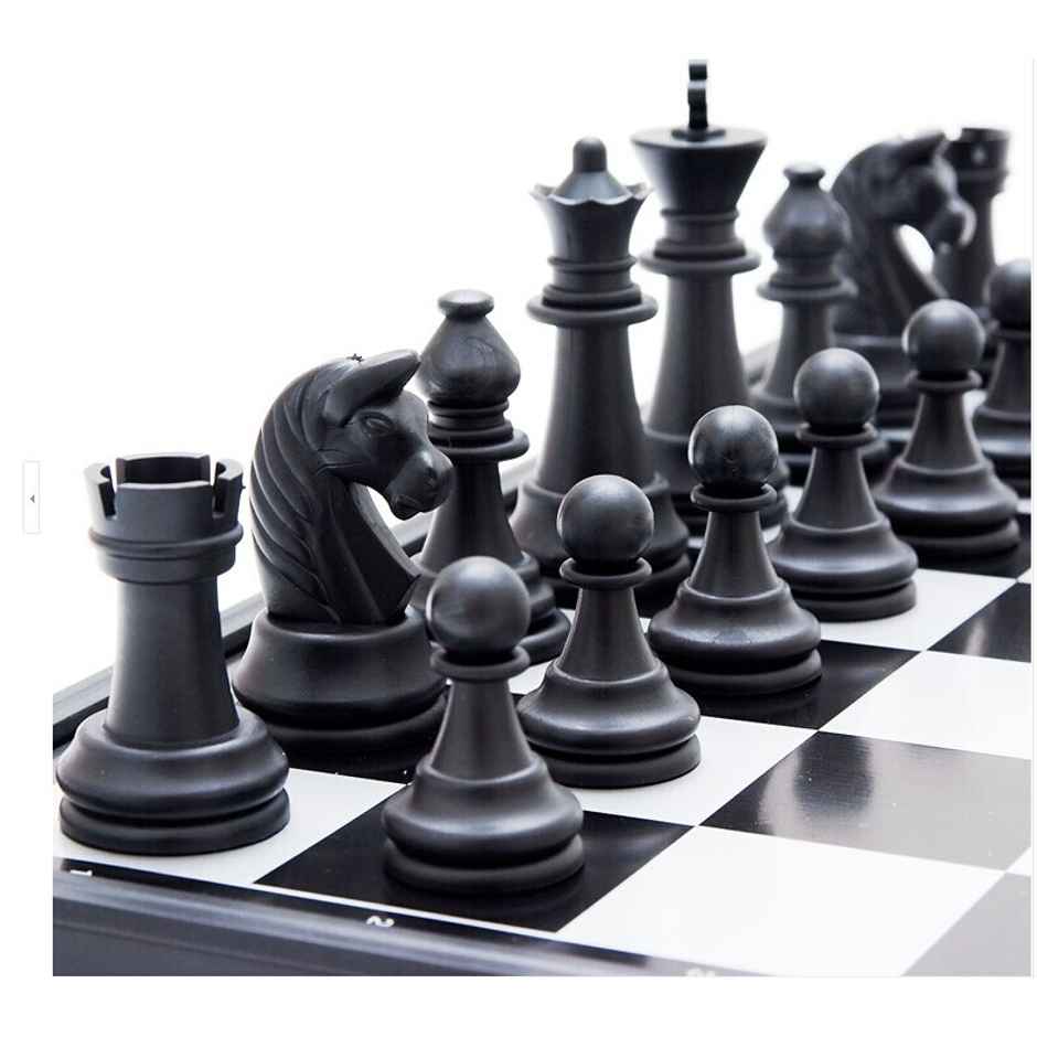 Kidara Magnetic Chess Board Set - Folding Educational Toy for Kids, Adult, 2 Players, Travel Friendly