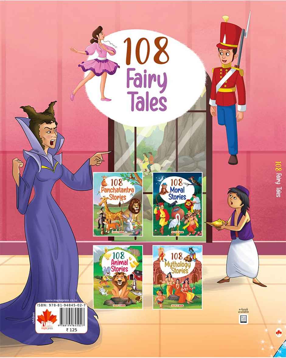 108 Fairy Tales (Illustrated) - Story Book for Kids
