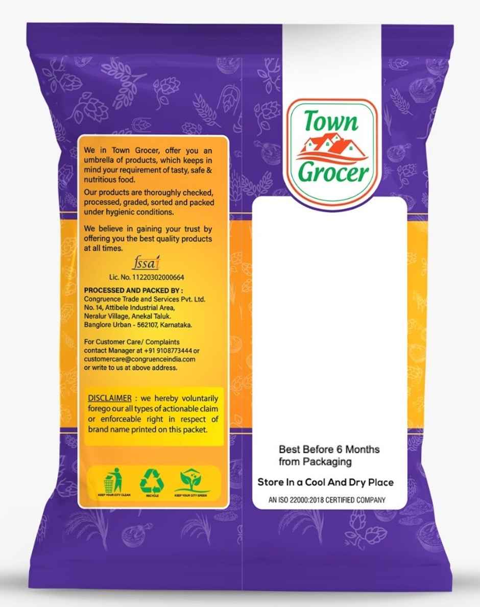 Town Grocer Urad White Whole