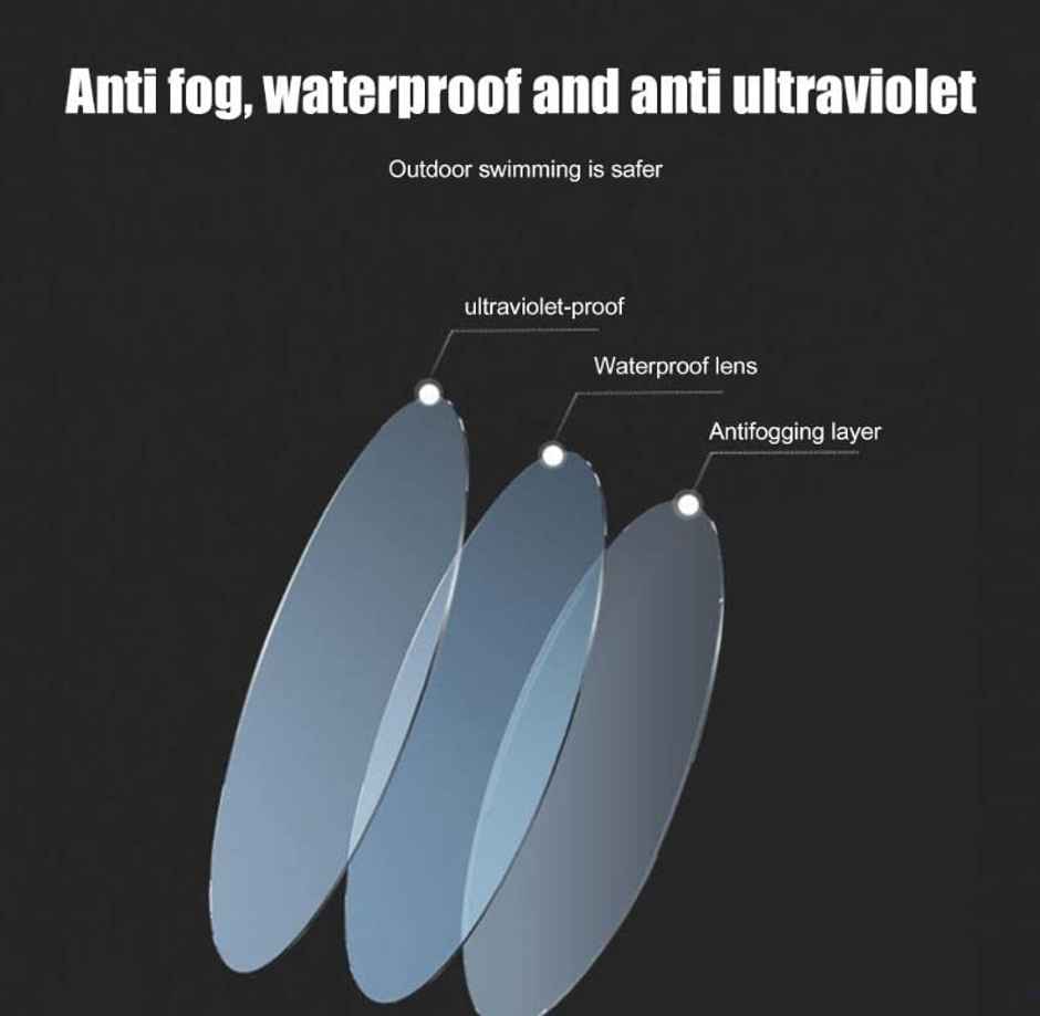 Swimming Goggles for Adults - Assorted Colors