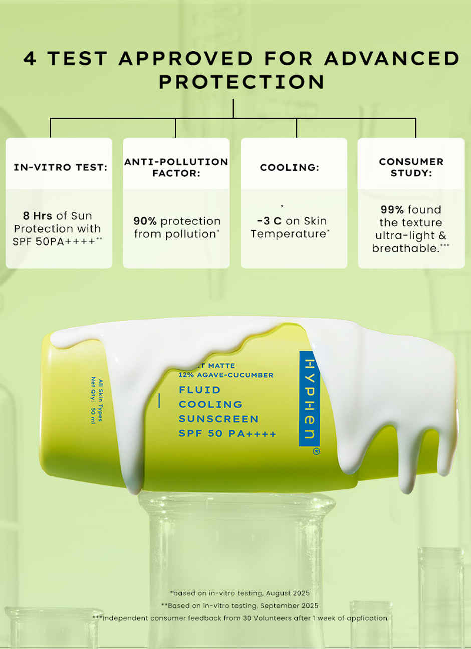 HYPHEN Fluid Cooling Sunscreen | SPF 50 PA++++