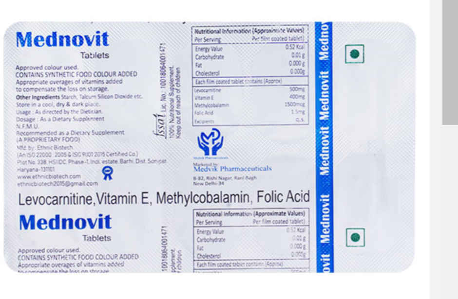 Mednovit Tablet