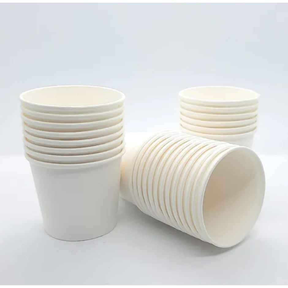 Disposable Paper Glass | 150 ml | Pack of 50 | Tempware