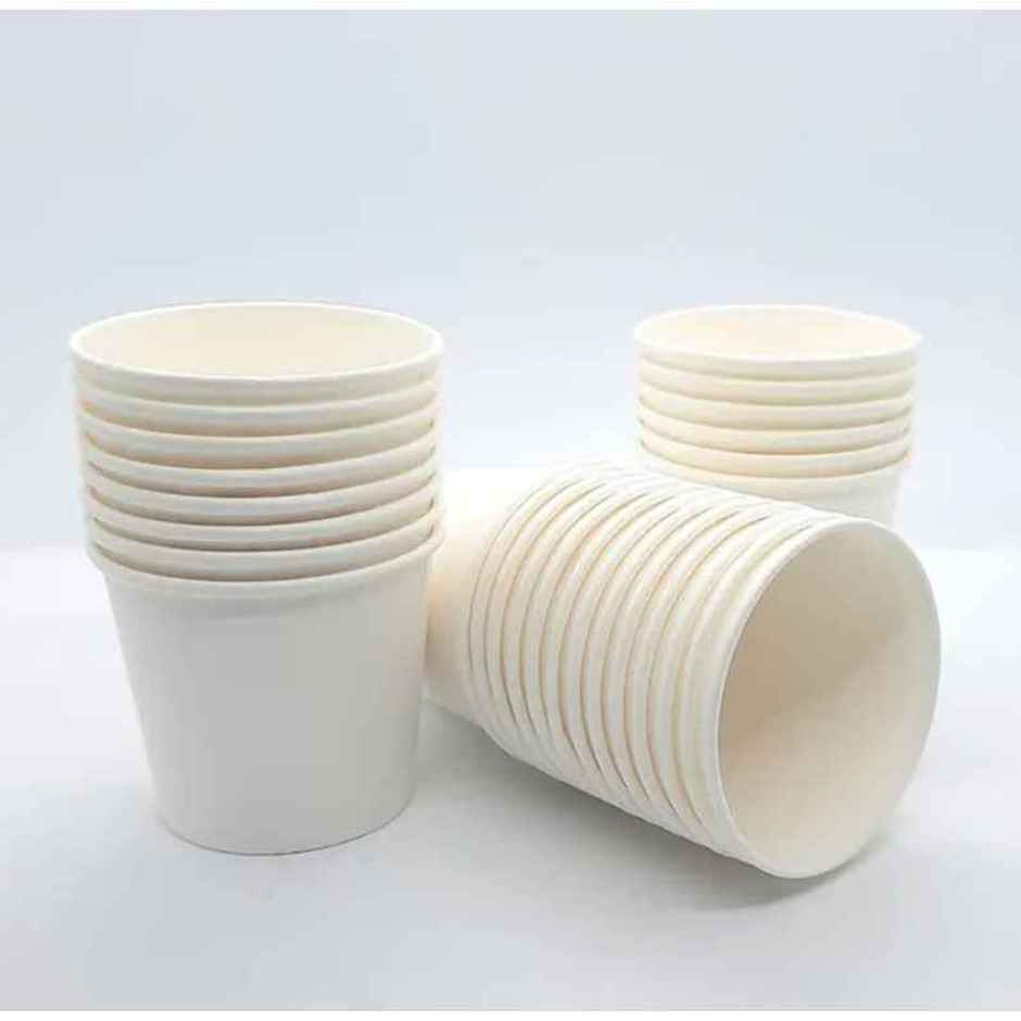 Disposable Paper Glass | 150 ml | Pack of 50 | Tempware