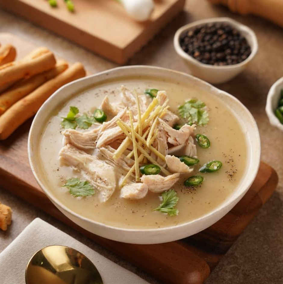 Chicken Yakhni Soup