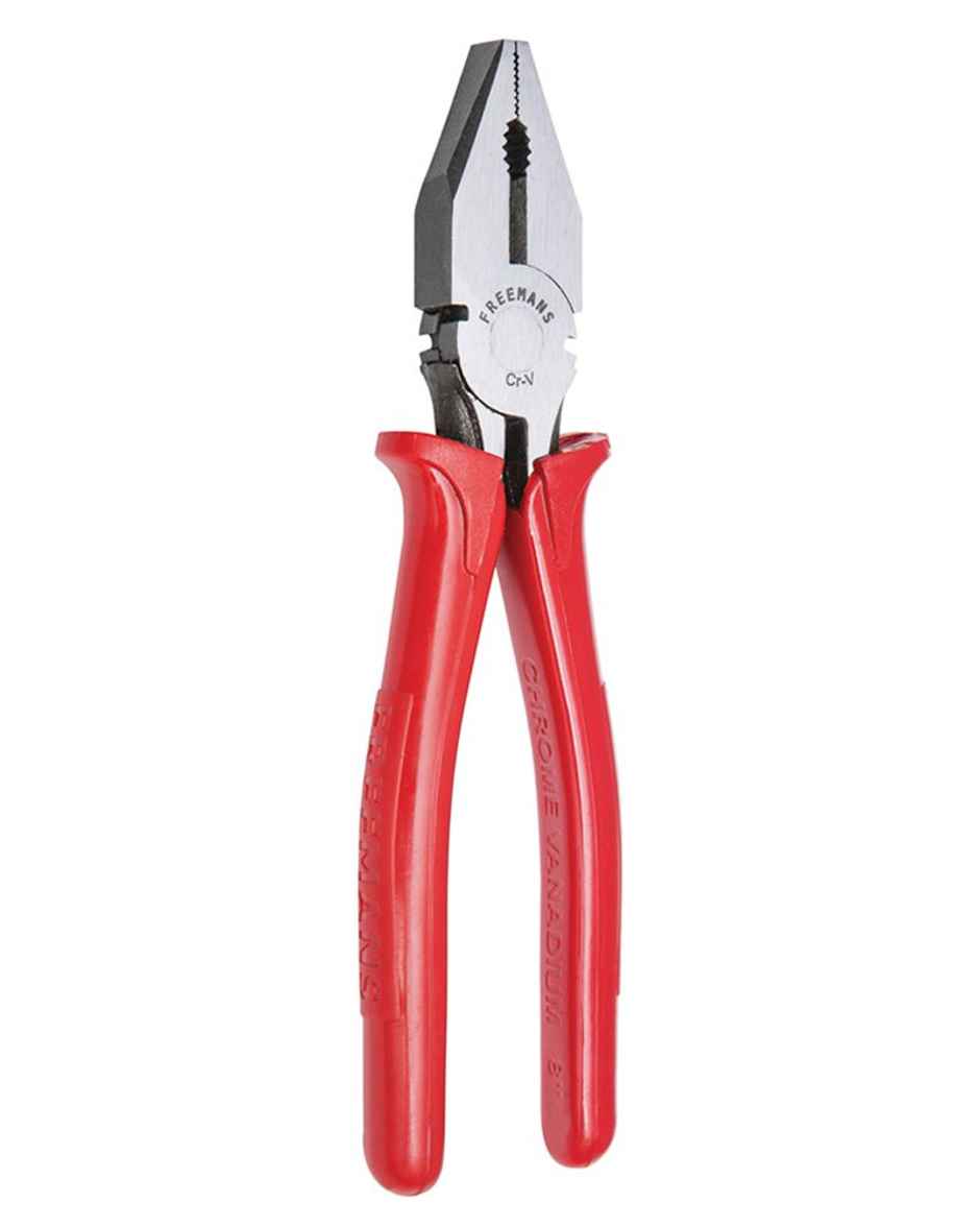FREEMANS CPR08 Combination Plier | 8 inch | Cellulose Acetate Sleeve