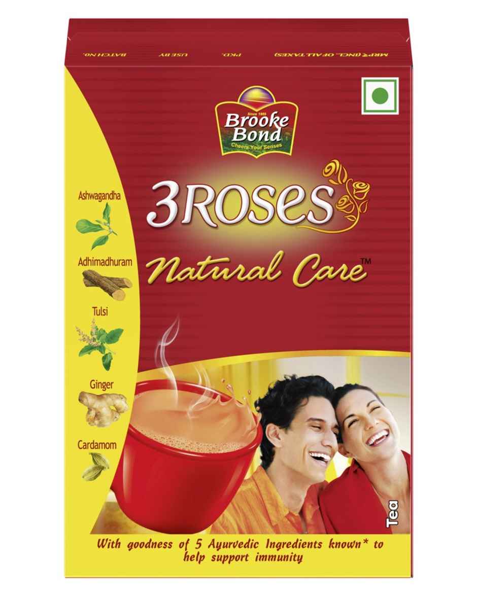 Brooke Bond 3 Roses, Natural Care