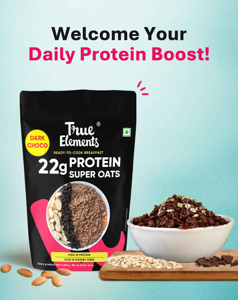 True Elements Super Protein Oats