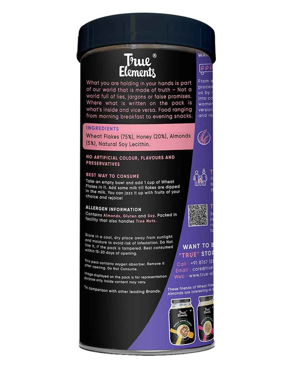 True Elements Whole Wheat Flakes