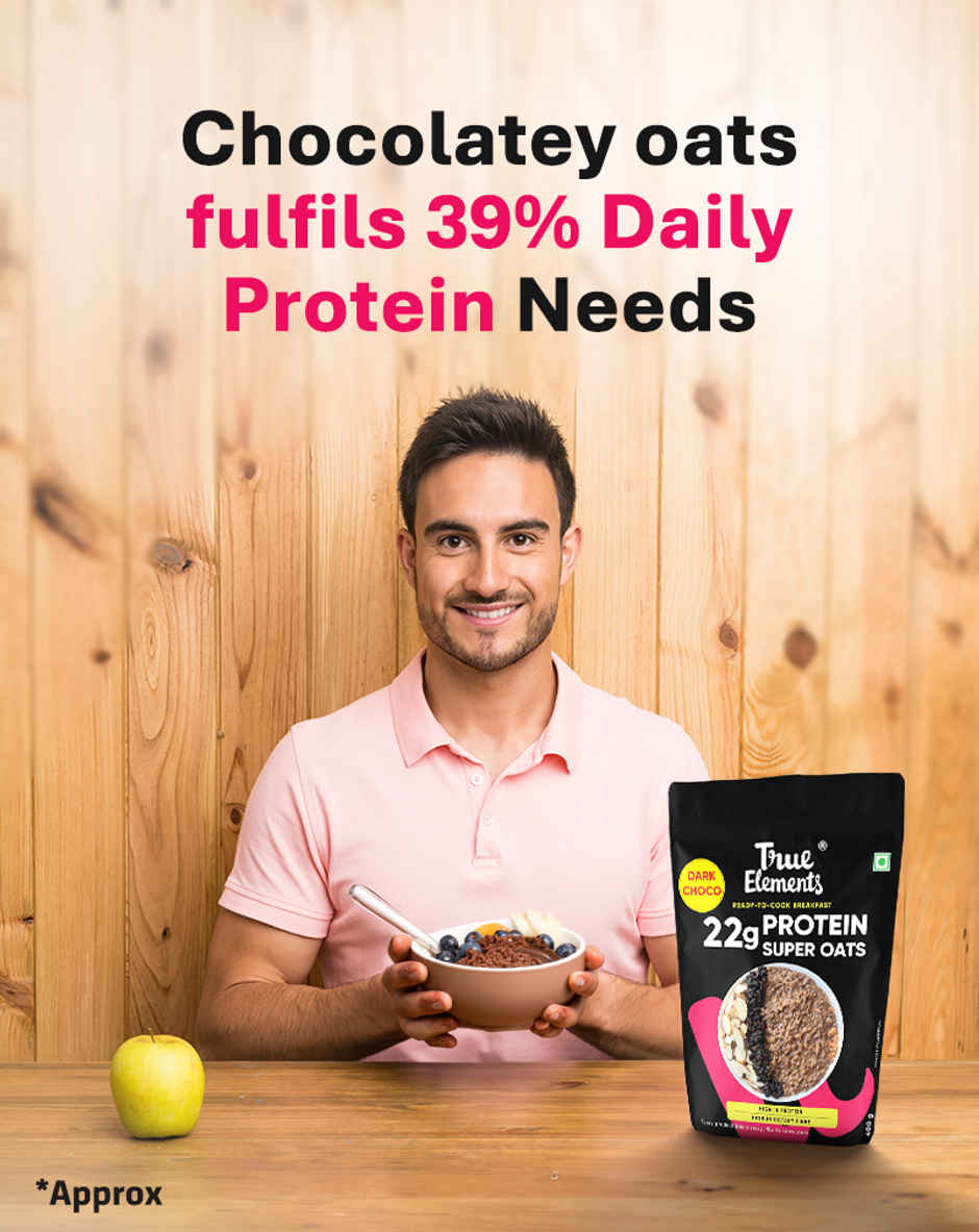 True Elements Super Protein Oats
