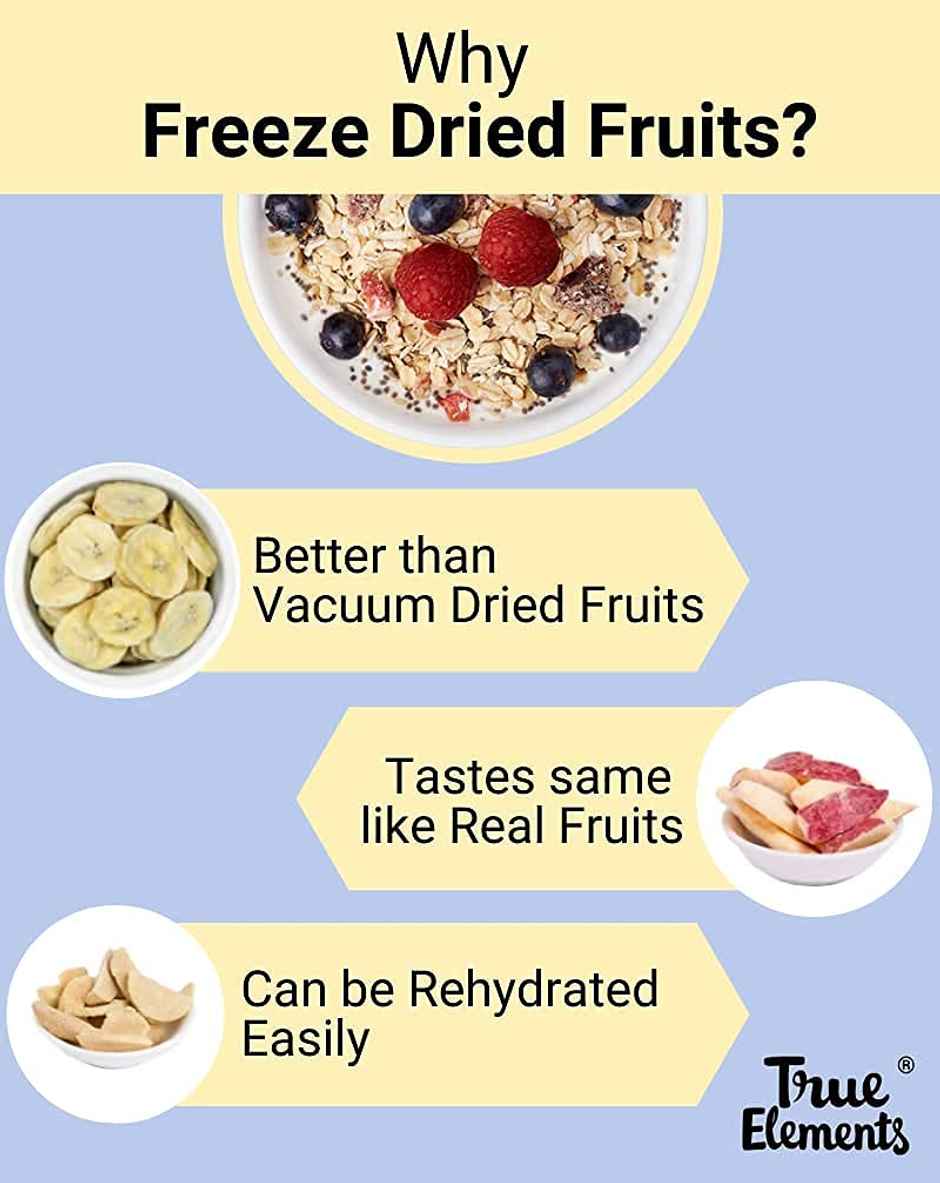 True Elements Oatmeal With Chia and Real Fruits