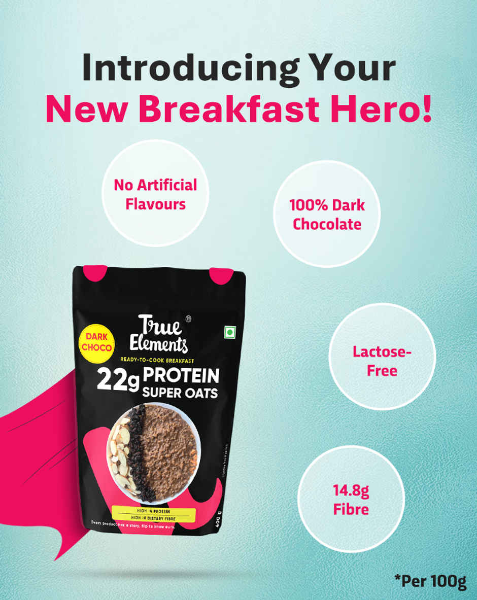 True Elements Super Protein Oats