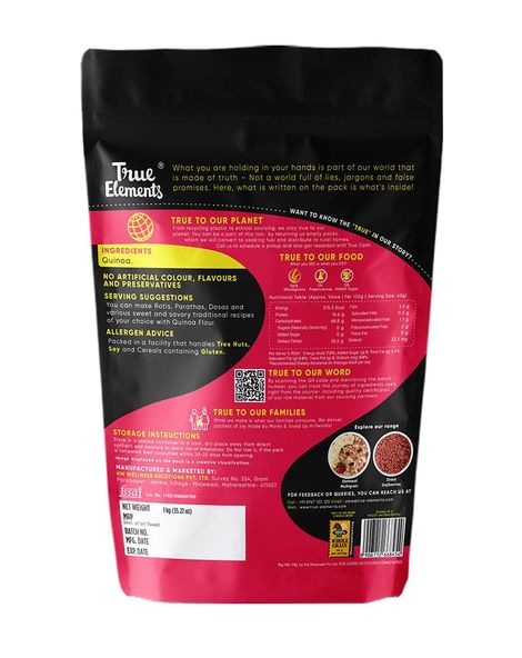 True Elements Quinoa Flour