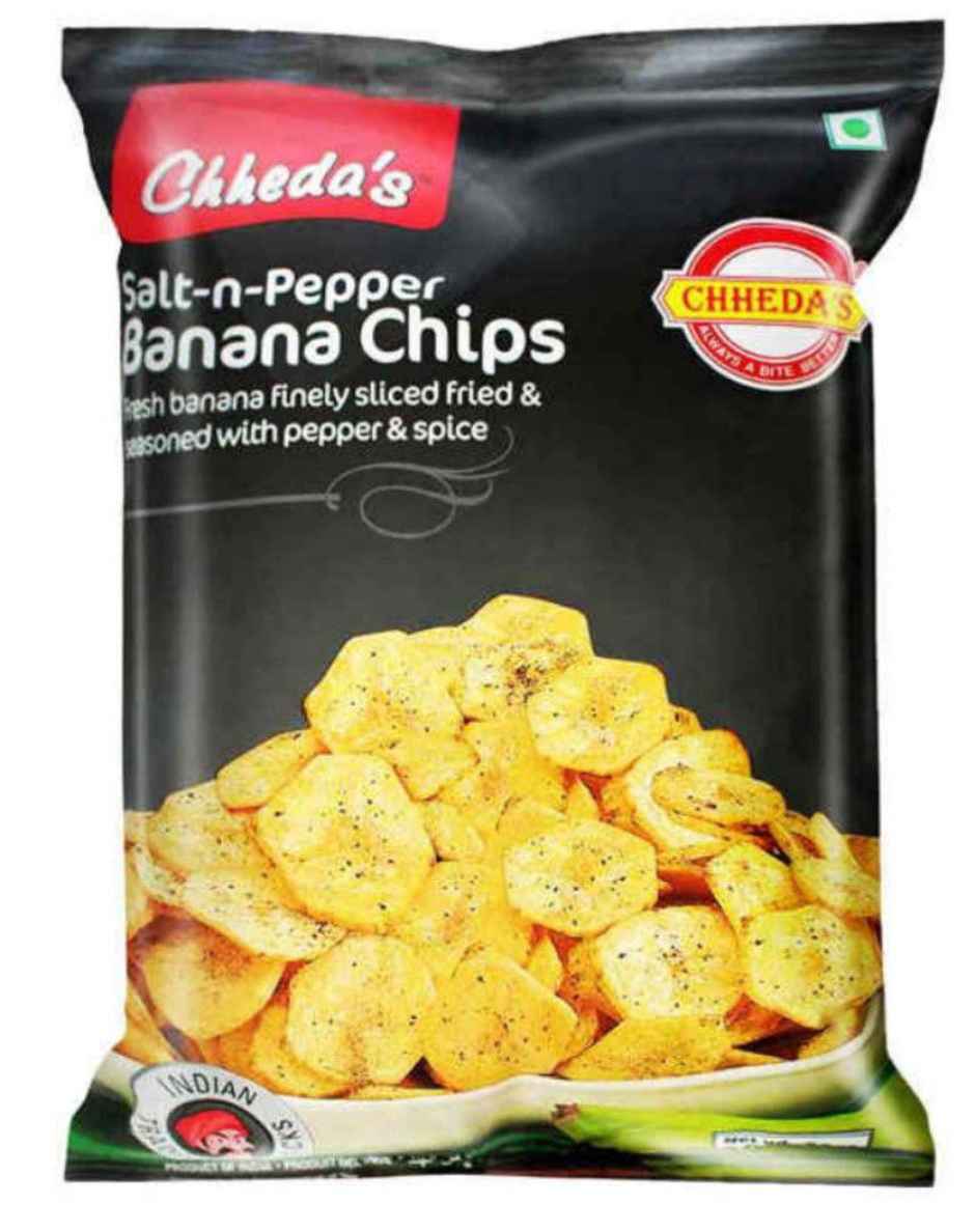 Chheda's Salt & Pepper Banana Chips | Crispy & Spicy