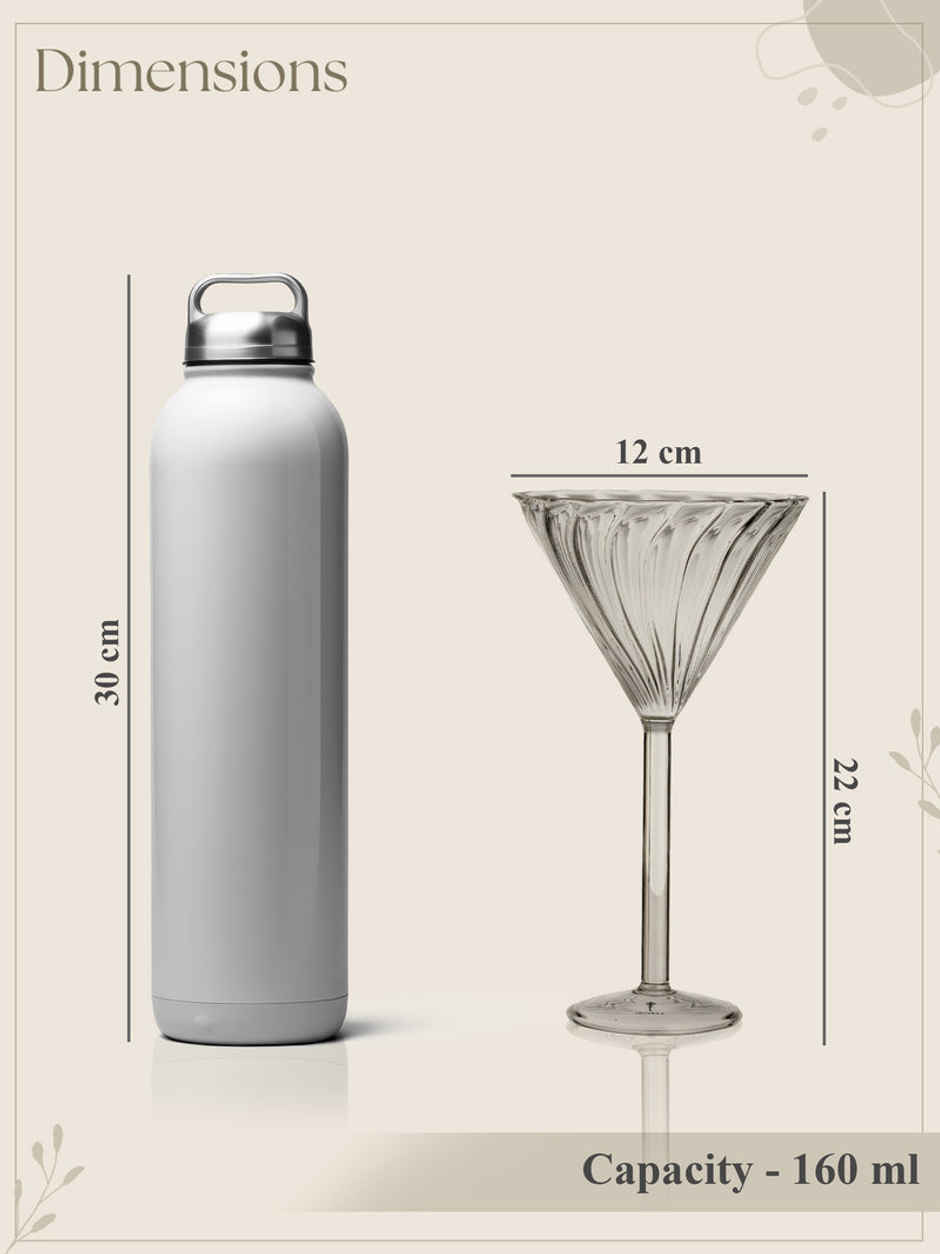 Trovea's Timeless Martini Glass | Set Of 4 | 160 ml