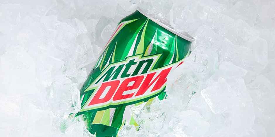 Mountain Dew Lemon Soft Drink Combo
