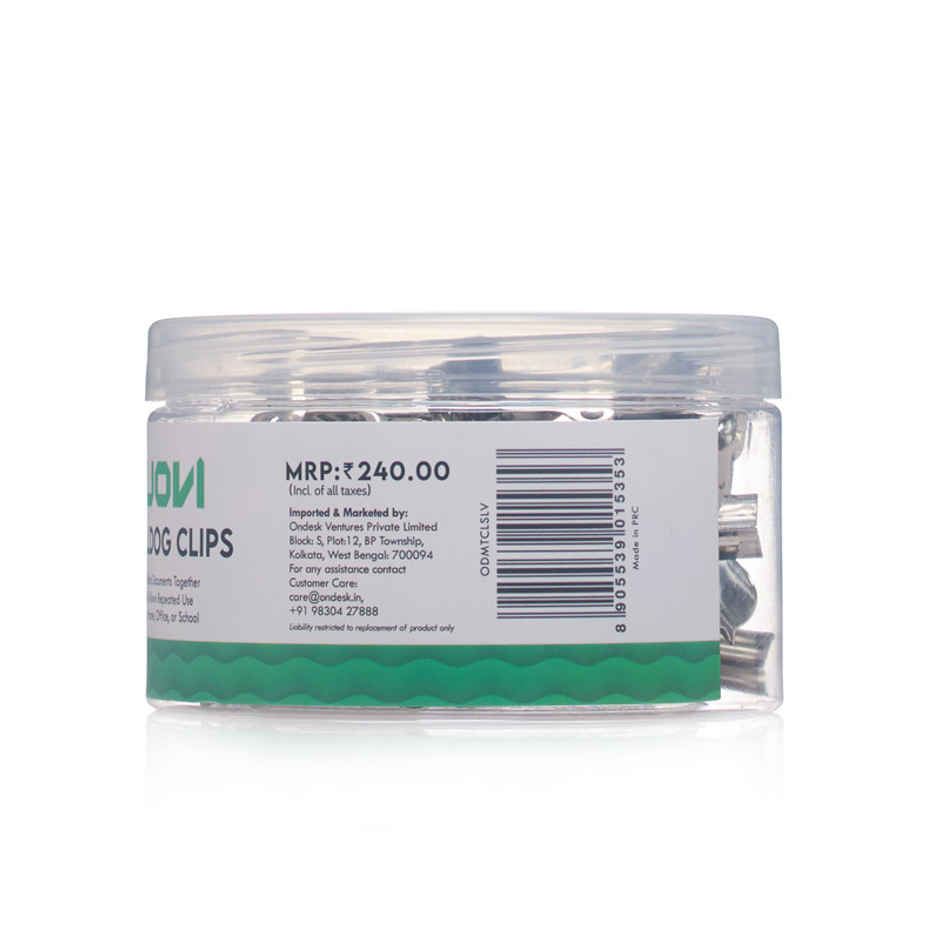 Nuovi Bulldog Clip | Silver - 50 mm