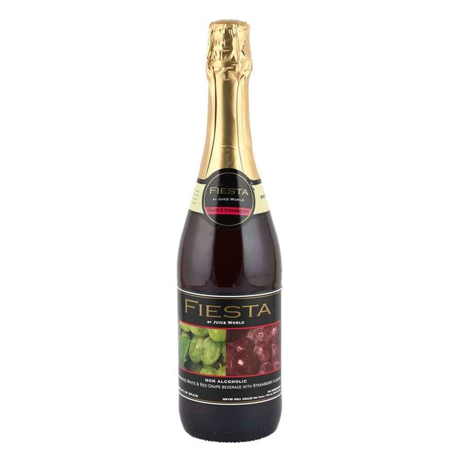 Fiesta White Grape and Red Grape Sparkling Juice