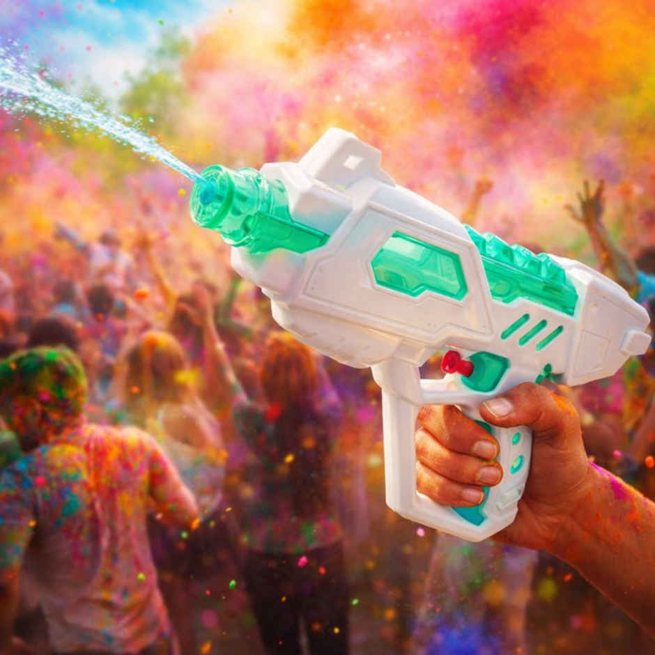 Storio Manual Water Gun Toy Powerful Water Blaster for Kids | Color Cannon