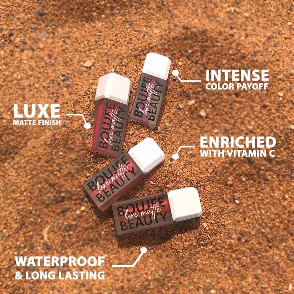 Boujee Beauty Matte Mini Lipstick - Sexy Brownie - Ml102