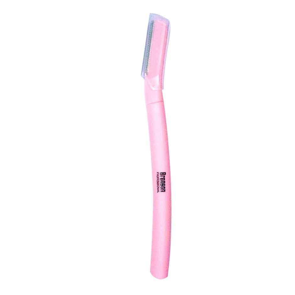 Bronson Professional Reusable Pink Face & Eyebrow Razor Painless Hair Remover