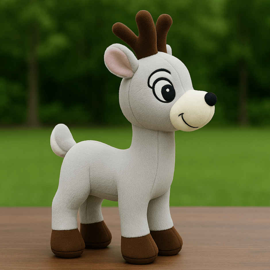 Fablue Stuffed Deer Soft Toy For Kids - Hugging Cute Plush Soft Toy