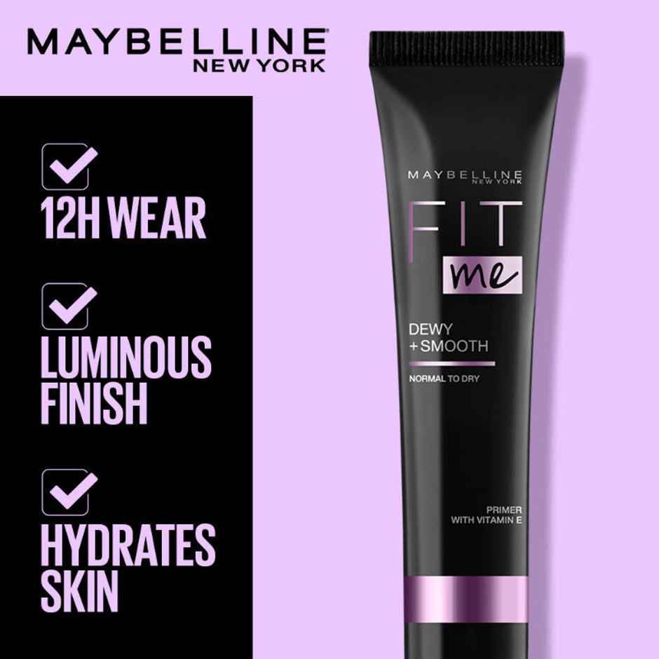 Maybelline New York Fit Me Dewy + Smooth Primer With Vitamin E