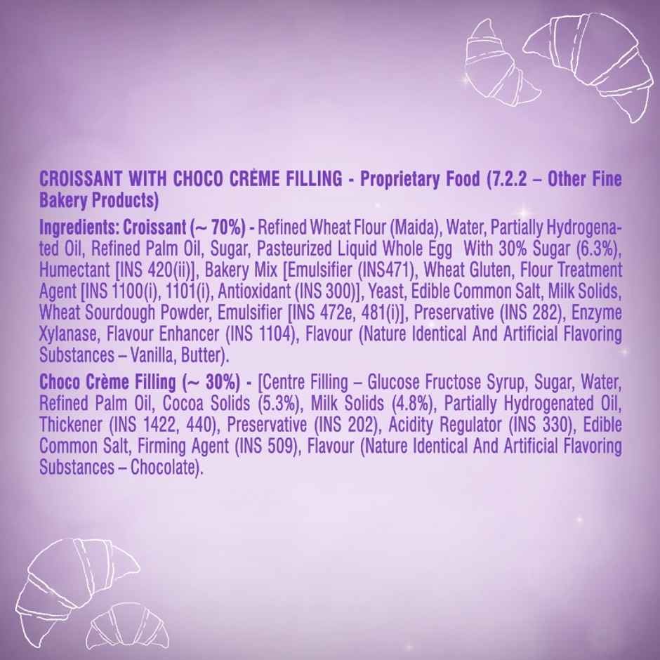 Bauli Moonfils Croissant Chocolate Twin Pack | Contains Egg