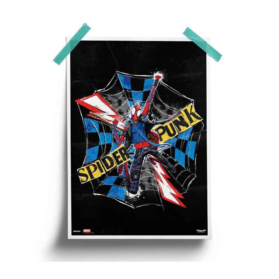 House Of Festivals Spider Punk - Marvel Official Poster