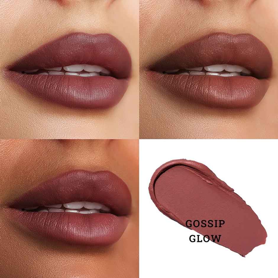 Lovetc Pout | Perfect | Etc High|Definition Matte Lipstick | Gossip Glow | 4.2 g
