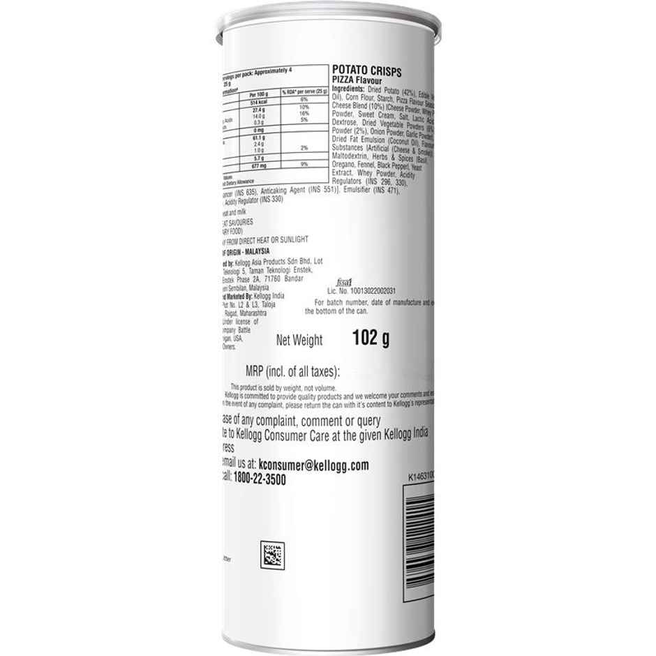 Pringles Potato Chips Pizza Flavour | Savoury & Crispy