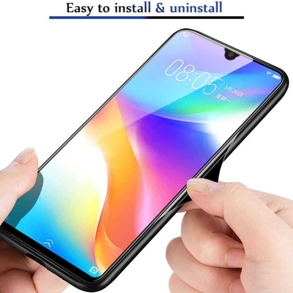 Kwine Case Realme C33 Back Cover - Glass Case