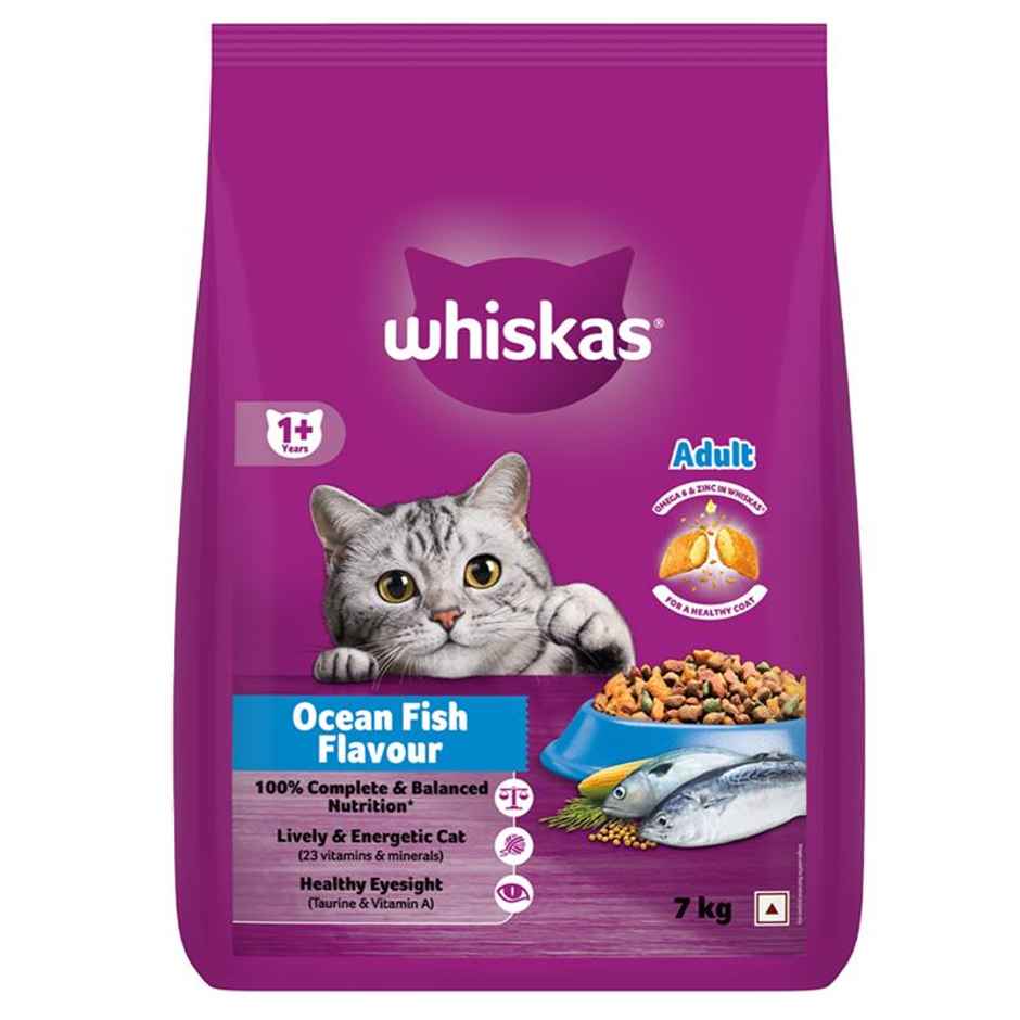 Whiskas Adult Ocean Fish Flavour Dry Cat Food
