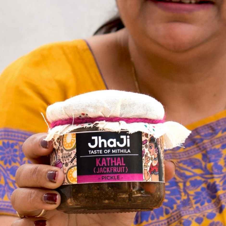JhaJi Taste of Mithila Jackfruit Pickle Kathal ka Achaar