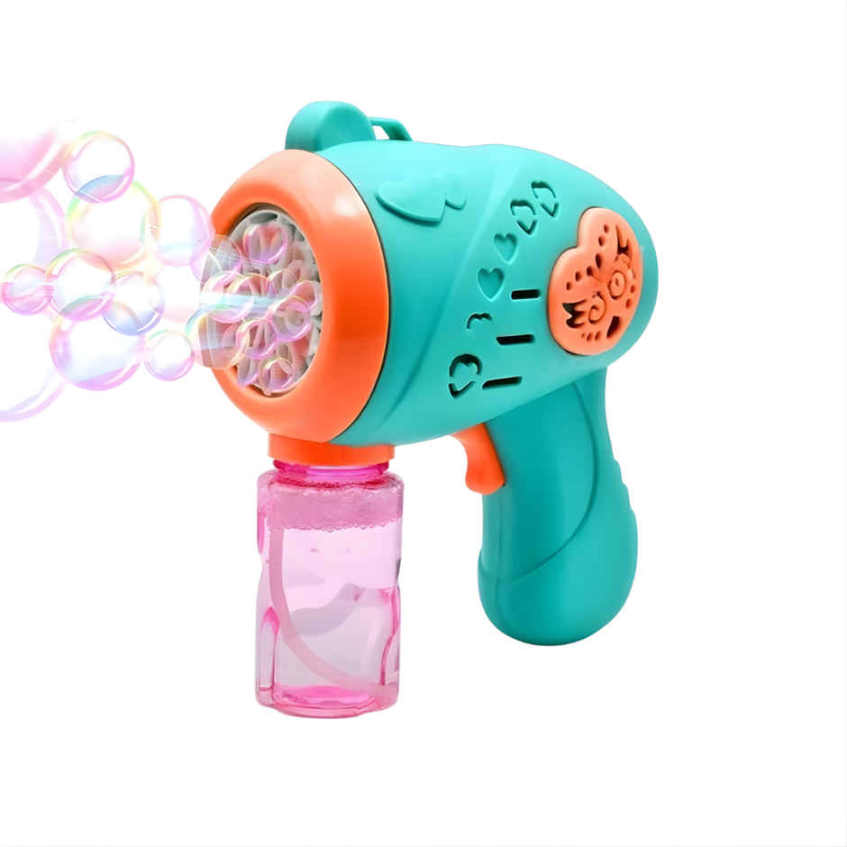 Fablue Bubble Gun Toy for Kids - Automatic Bubble Machine | Multicolour