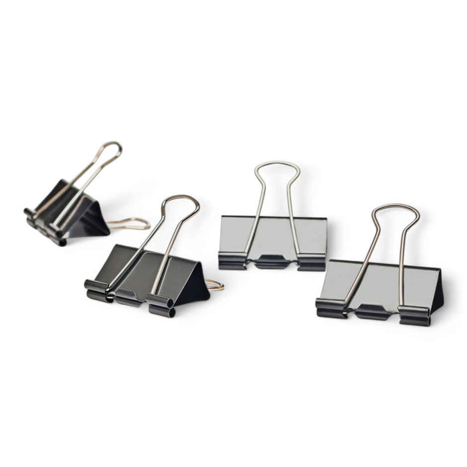 Nuovi Binder Clips | Black - 25 mm