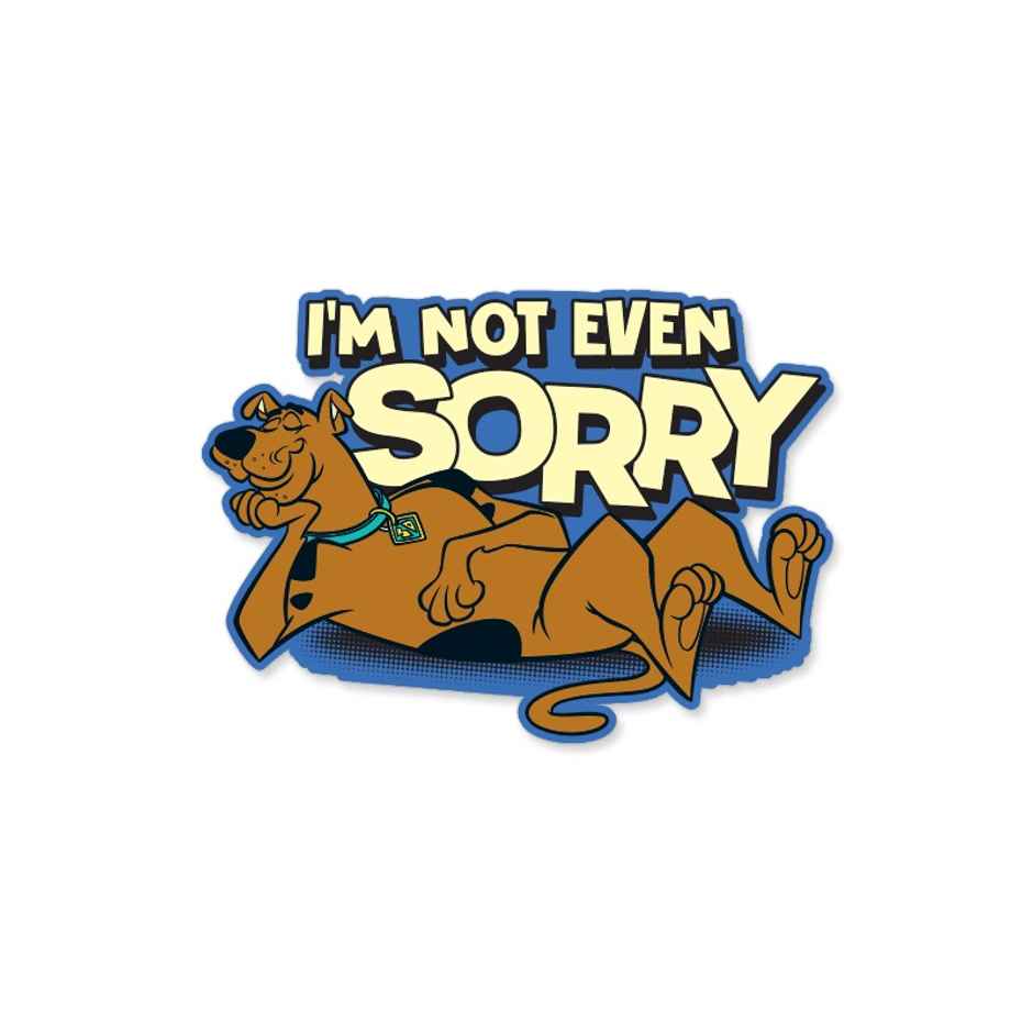 House Of Festivals I'M Not Even Sorry - Scooby Doo Official Sticker