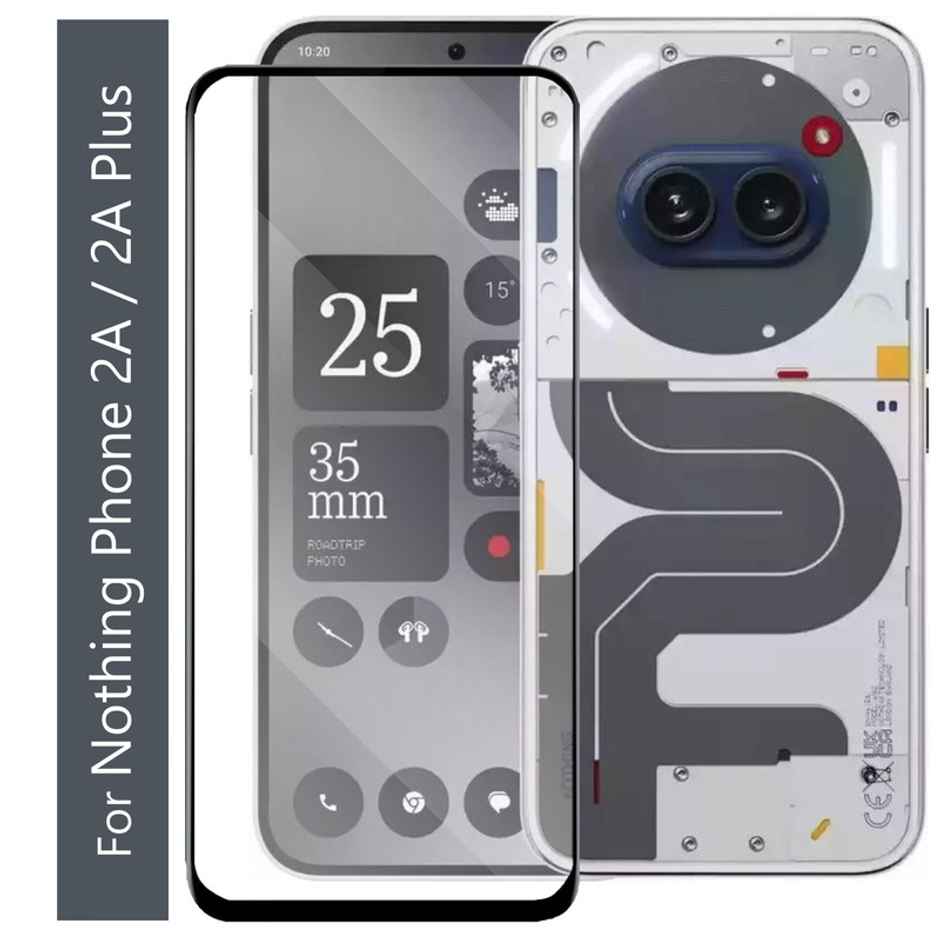 Kwine Case Nothing Phone 2A / 2A Plus Tempered Glass Screen Protector